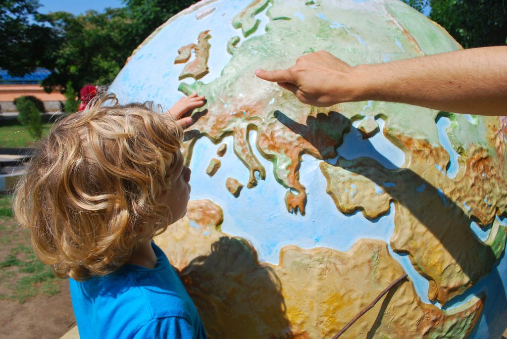 Outdoor learning is a great way to teach children balance.